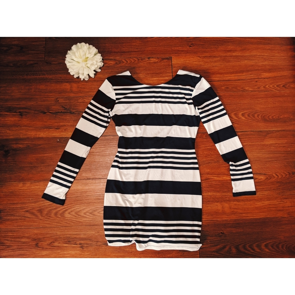 Backstage Stripe Dress